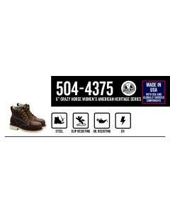 WOM 6IN CZYHRS MOC TOE 90