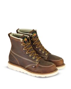 6 IN BROWN MOC TOE